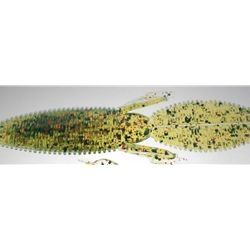 BASS ASSASSIN SKA5410 3.5" LITL SKUNK APE WATERMELON RED GLITTER
