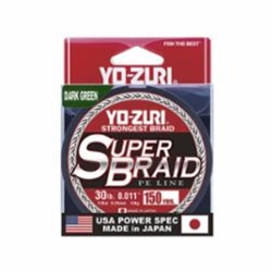 YO-ZURI R1259-DG 20LB SUPER BRAID 150YDS