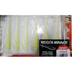 RAPALA CCMMN35CPRL MOOCH MINNOW CHARTRUESE PEARL