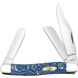 CASE 63732 BLUE SYCAMORE WOOD SMOOTH STOCKMAN