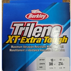 Berkley XTFS10-15 TRILENE XT EXTRA TOUGH 10LB LINE COLOR:CLEAR