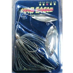 WAR EAGLE  WE3BGW05 3/8OZ GOLD SHINER DOUBLE WILLOW