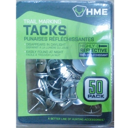 HME HME-RT TRAIL MARKING TACKS-WHITE