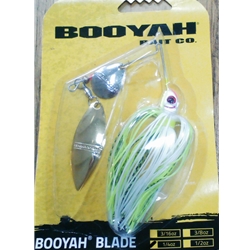 BYBT14646 BOOYAH 1/4OZ CHART PEARL WHT/WHT SHAD