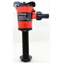 JOHNSON 28503 500GPH CARTRIDGE AERATOR PUMP STRAIGHT 12V