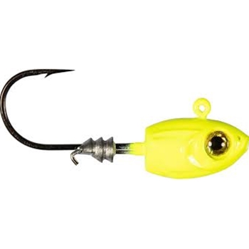 BOBBY GARLAND MSH116-03PK4 MICRO SHAD HEADZ 1/16OZ CHARTREUSE