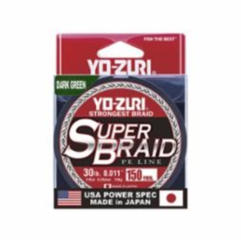 YO-ZURI R1259-DG 20LB SUPER BRAID 150YDS