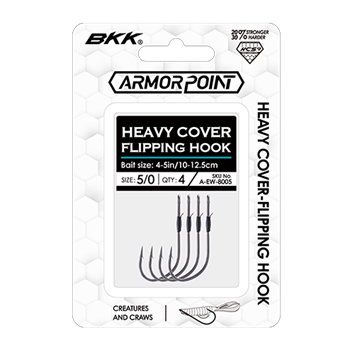 BKK A-EW-8003 HEAVY COVER FLIPPING HOOK 3/0