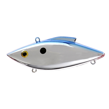 RAT-L-TRAP RT25B CHROME 1/2OZ CHROME BLUE BACK