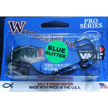 Wobblehead SWPTP-020 SR PRO SERIES TWIN PK BLACK BLUE GLITTER
