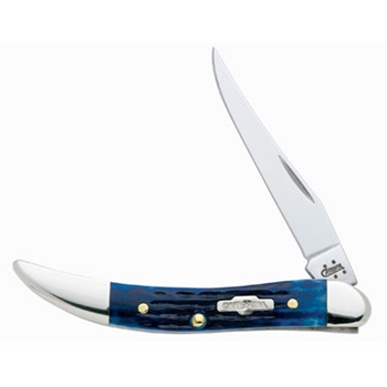 CASE 02804 BL BLUE BONE ROGERS CORN COB JIG SMALL TEXAS TOOTHPICK