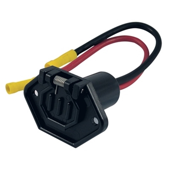 MARPAC 7-1304 12V 2 WIRE MALE TROLLING MOTOR PLUG