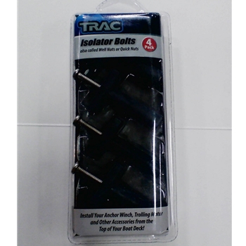 TRAC  T10075 ISOLATOR BOLTS 4PK