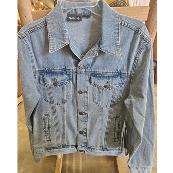 WFS S-DENIM-M WOMEN'S DENIM JACKET SIZE MEDIUM