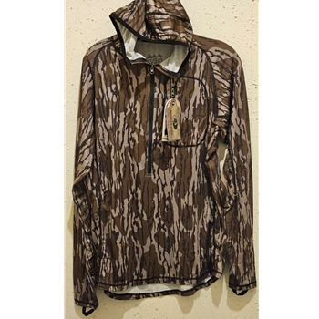 WFS CT-NS-LS-HD-500-M ATHLETIC WICKING LONG SLEEVE SHIRT MOSSY OAK BOTTOMLAND SIZE MEDIUM